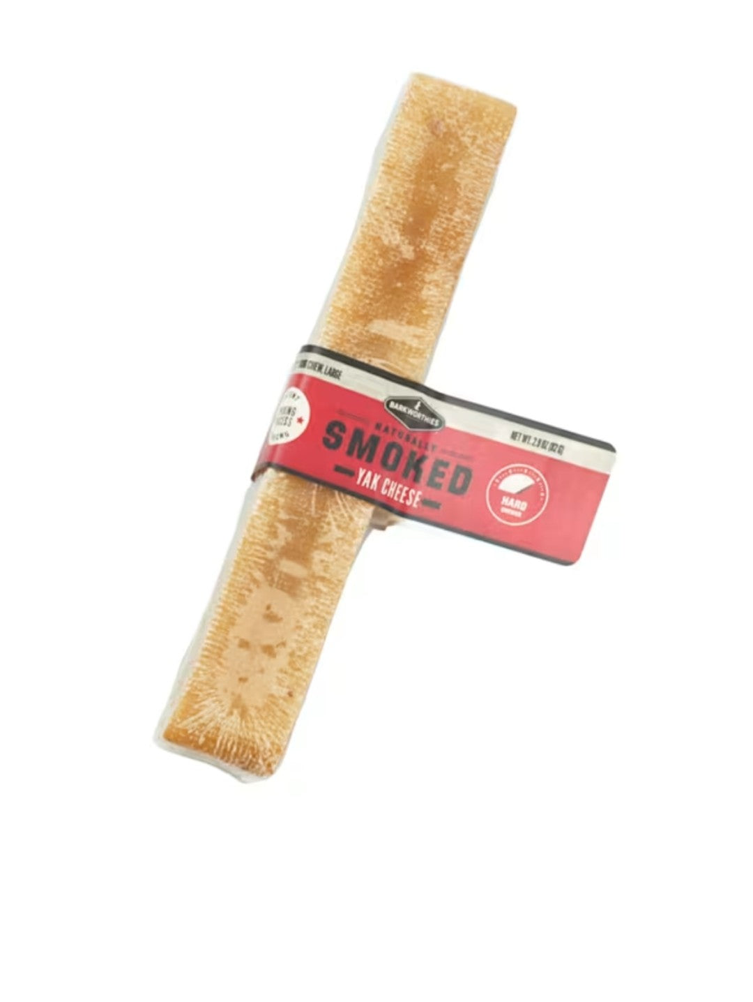 Barkworthies Dog Smoked Yak Cheese Chews Large 20 pack