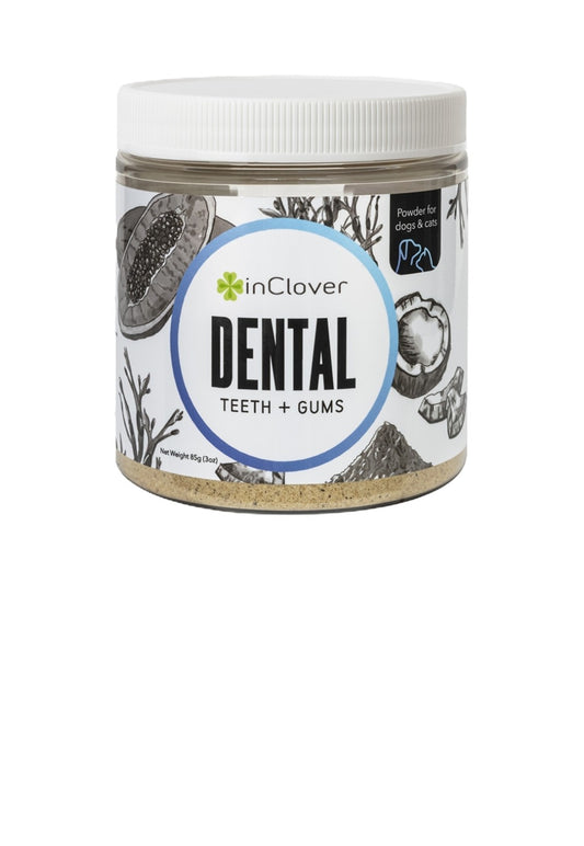 Inclover Dog and Cat Biobrilliant Dental Powder 85 g