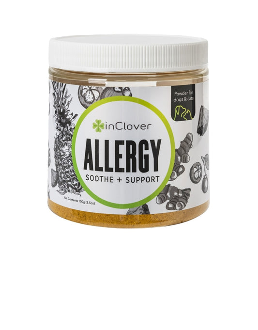 Inclover Dog and Cat Bioresiliant Allergy Powder 100 g