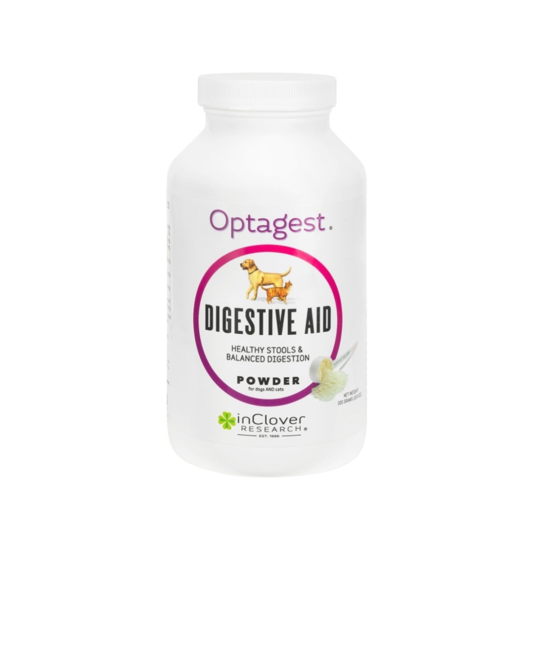 Inclover Dog and Cat Optagest Digestive Aid 300 g