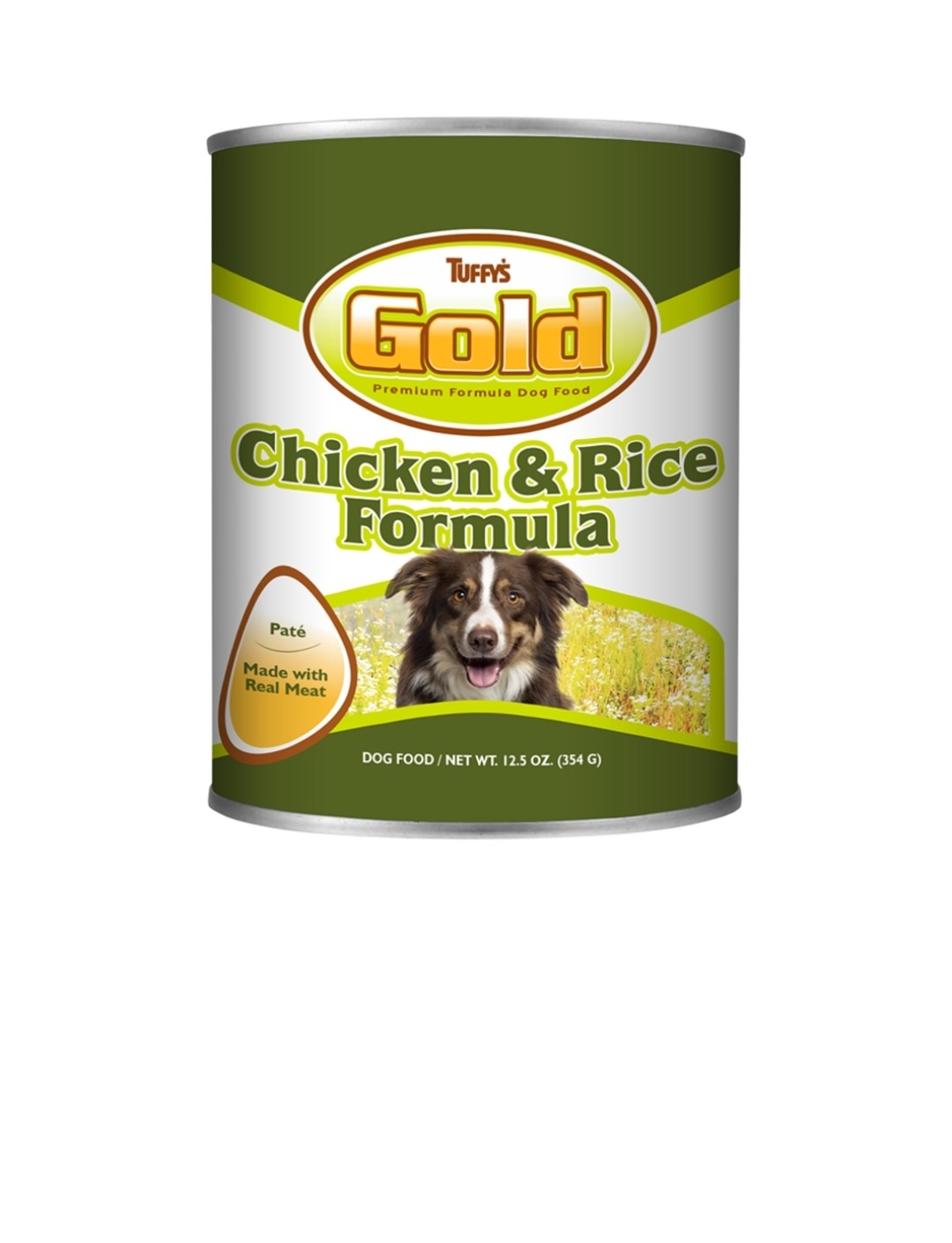 Tuffys Dog Gold Chicken and Rice 12.5 oz cans 12 pack