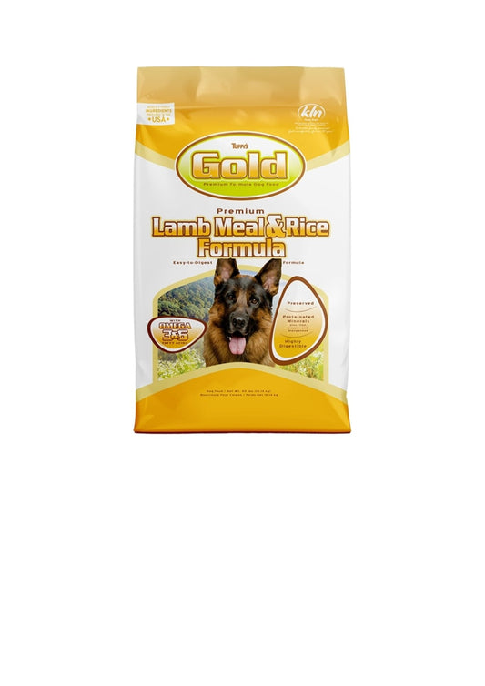 Tuffys Dog Gold Lamb Meal and Rice 40 lbs