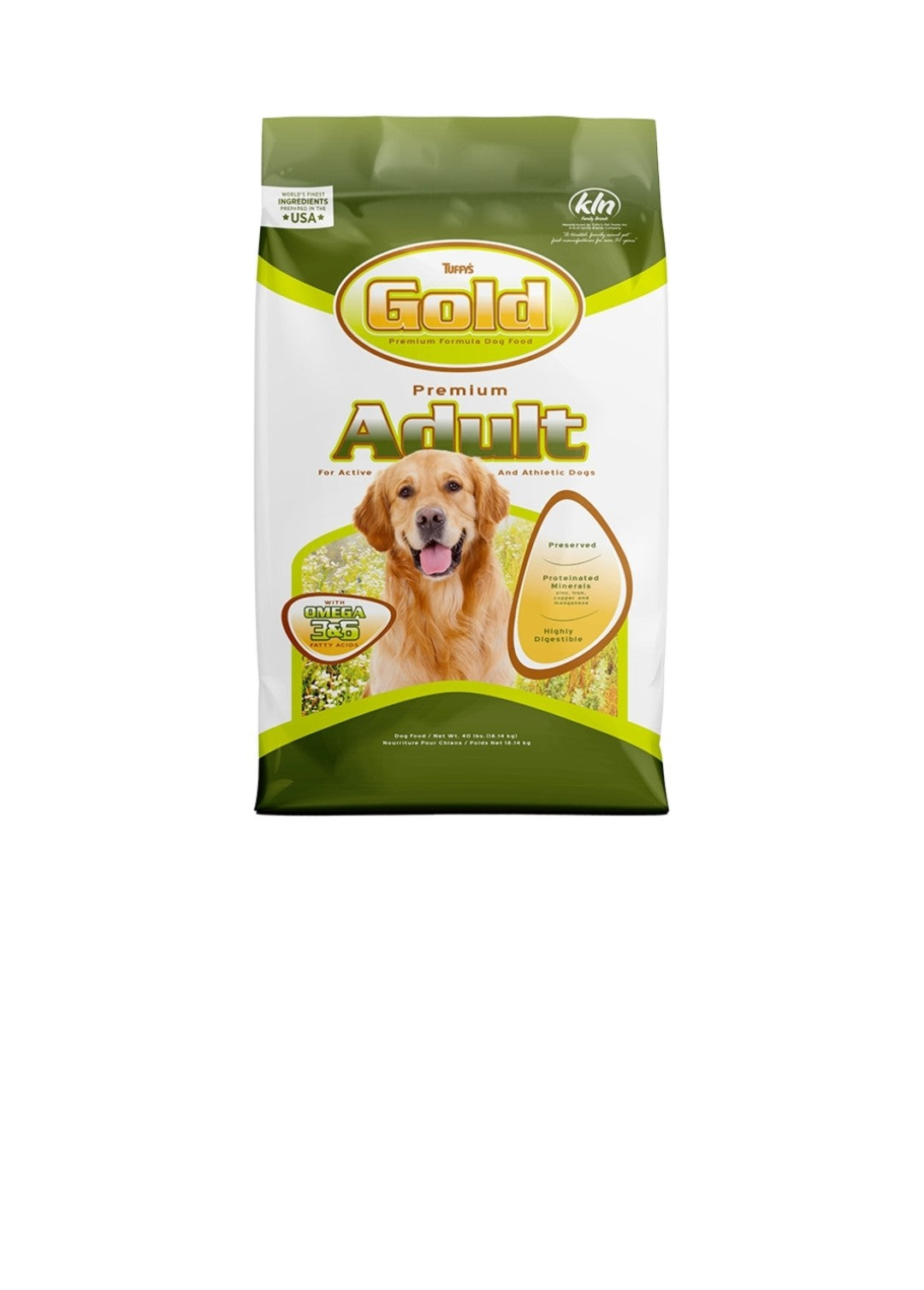 Tuffys Dog Gold Premium Adult 40 lbs