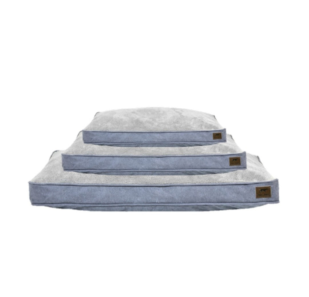 Tall Tails Dog and Cat Cushion Bed Grey Medium 30 x 19 x 5 in