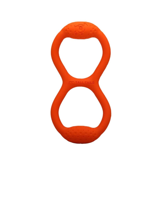 Tall Tails Dog Goat Rubber Toy Tug 11in