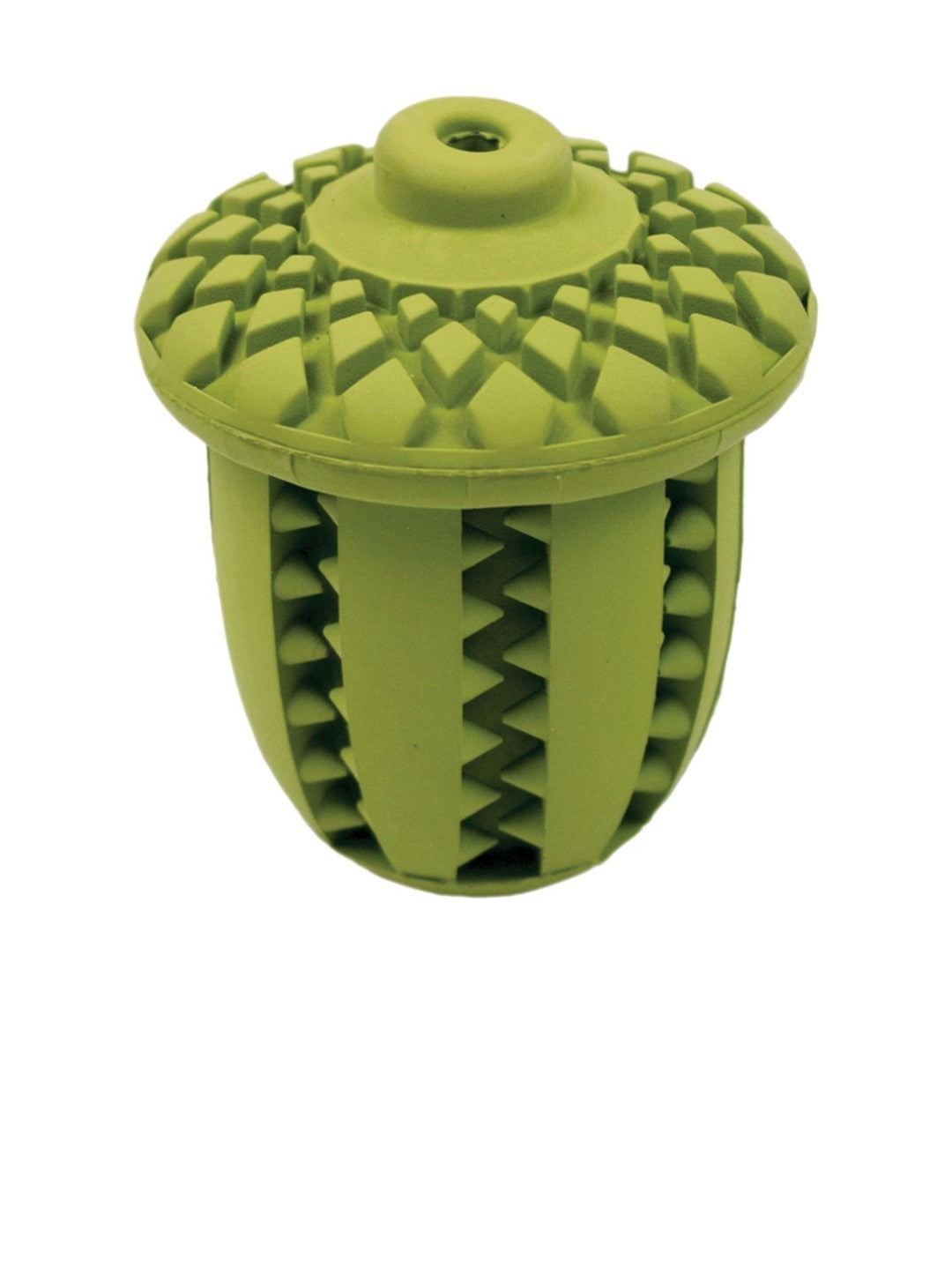 Tall Tails Dog Natural Rubber Toy Acorn 3 in
