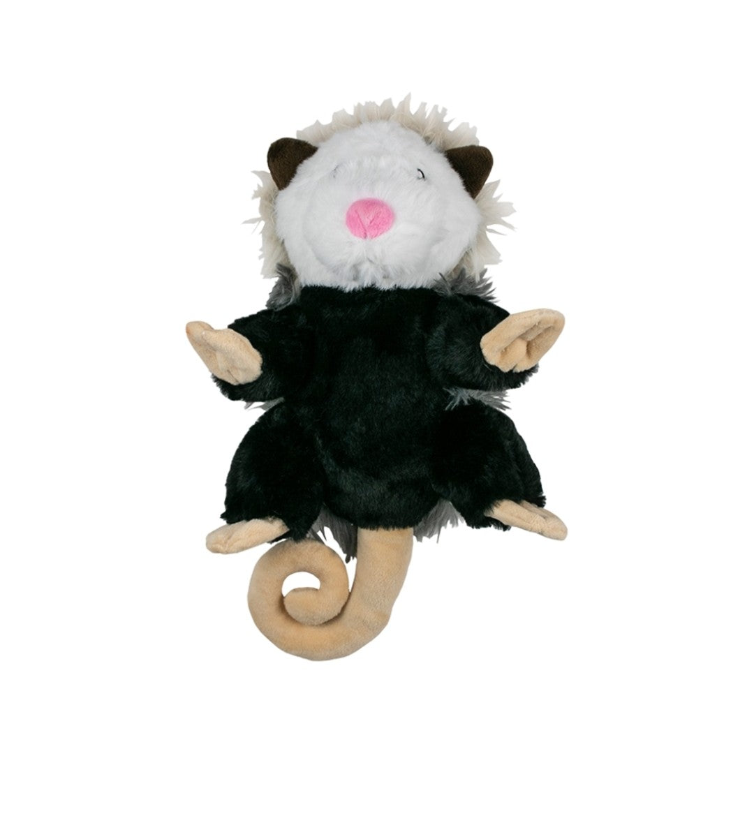 Tall Tails Dog Plush Rope Opossum 11 in