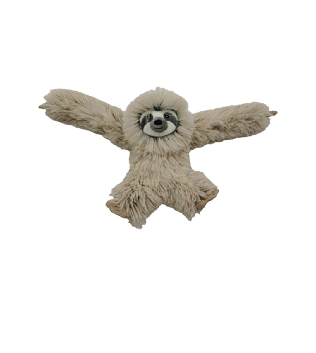 Tall Tails Dog Plush Rope Squeaker Sloth 16 in