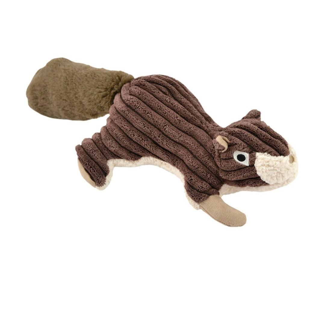 Tall Tails Dog Plush Squeaker Squirrel 12 in