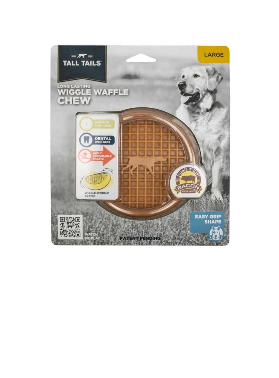 Tall Tails Dog Waffle Chew Large 6 in