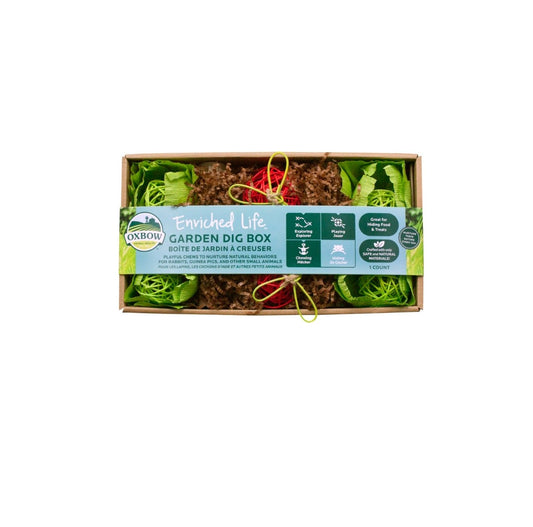 Oxbow Garden Dig Box Small Animal Chew Toy