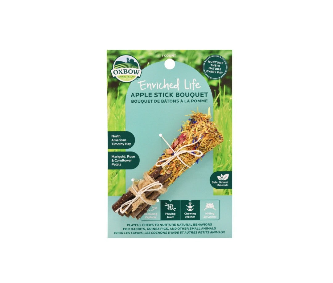 Oxbow Apple Stick Small Animal Chew