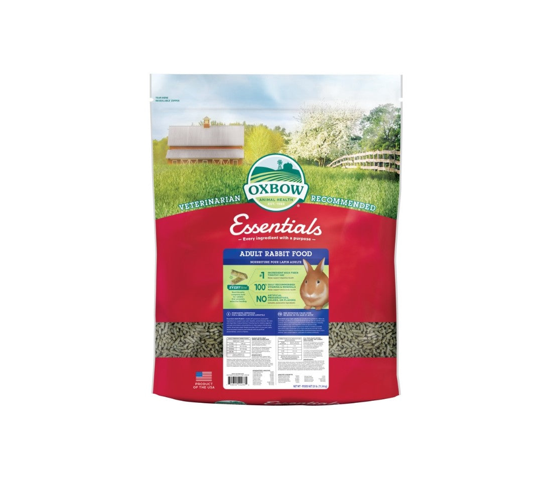 Oxbow Adult Rabit Food 25 lb