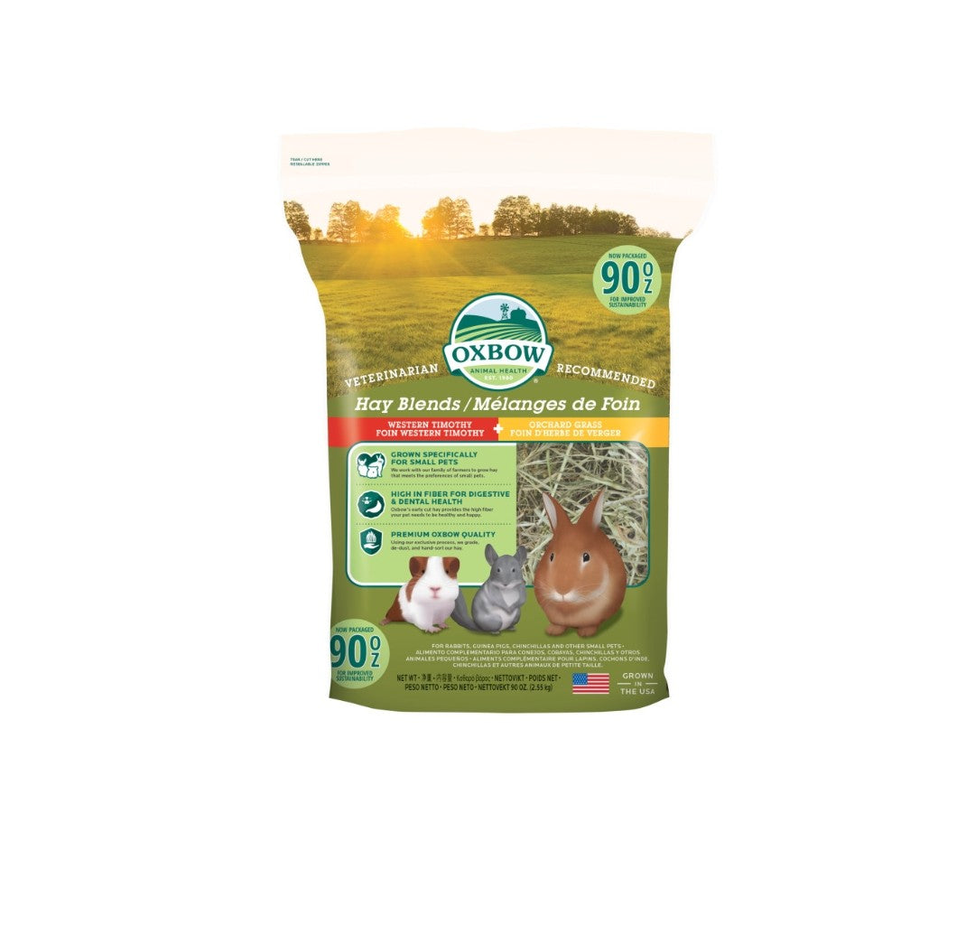 Oxbow Hay Blends Western Timothy And Orchard Grass 90 oz
