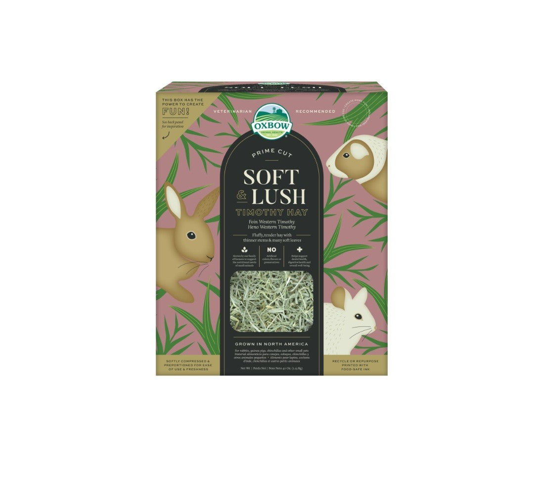 Oxbow Prime Cut Soft and Lush Timothy Hay 40 oz