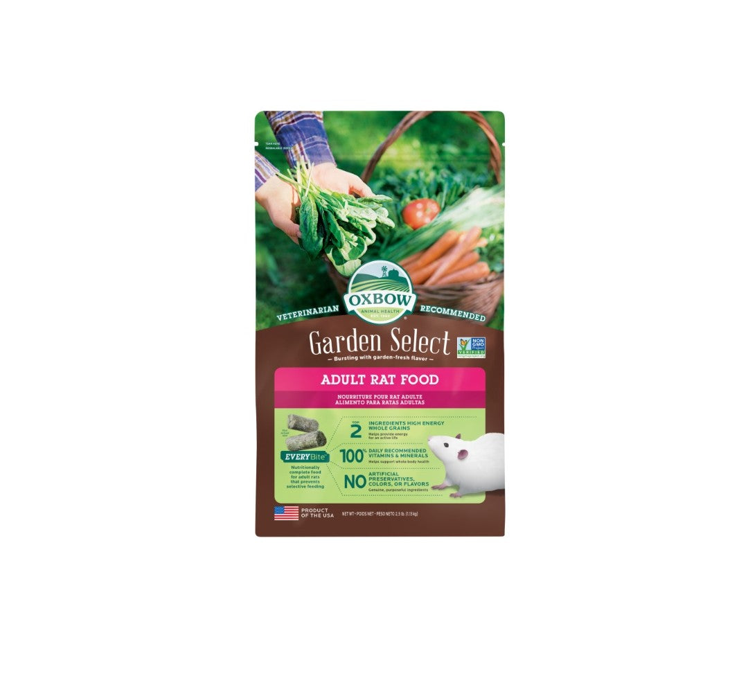 Oxbow Garden Select Adult Rat Food 2.5 lbs