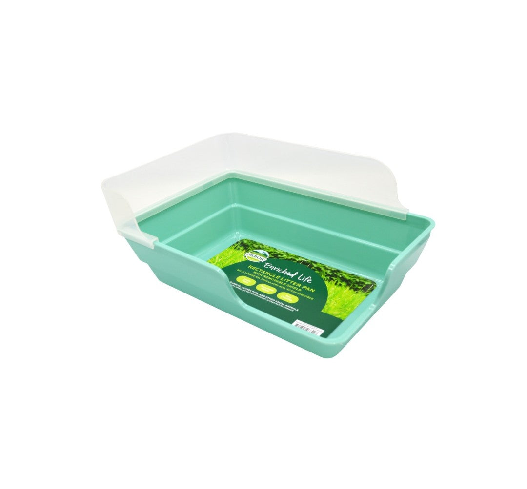 Oxbow Small Animal Rectangle Litter Pan 11 x 15 in