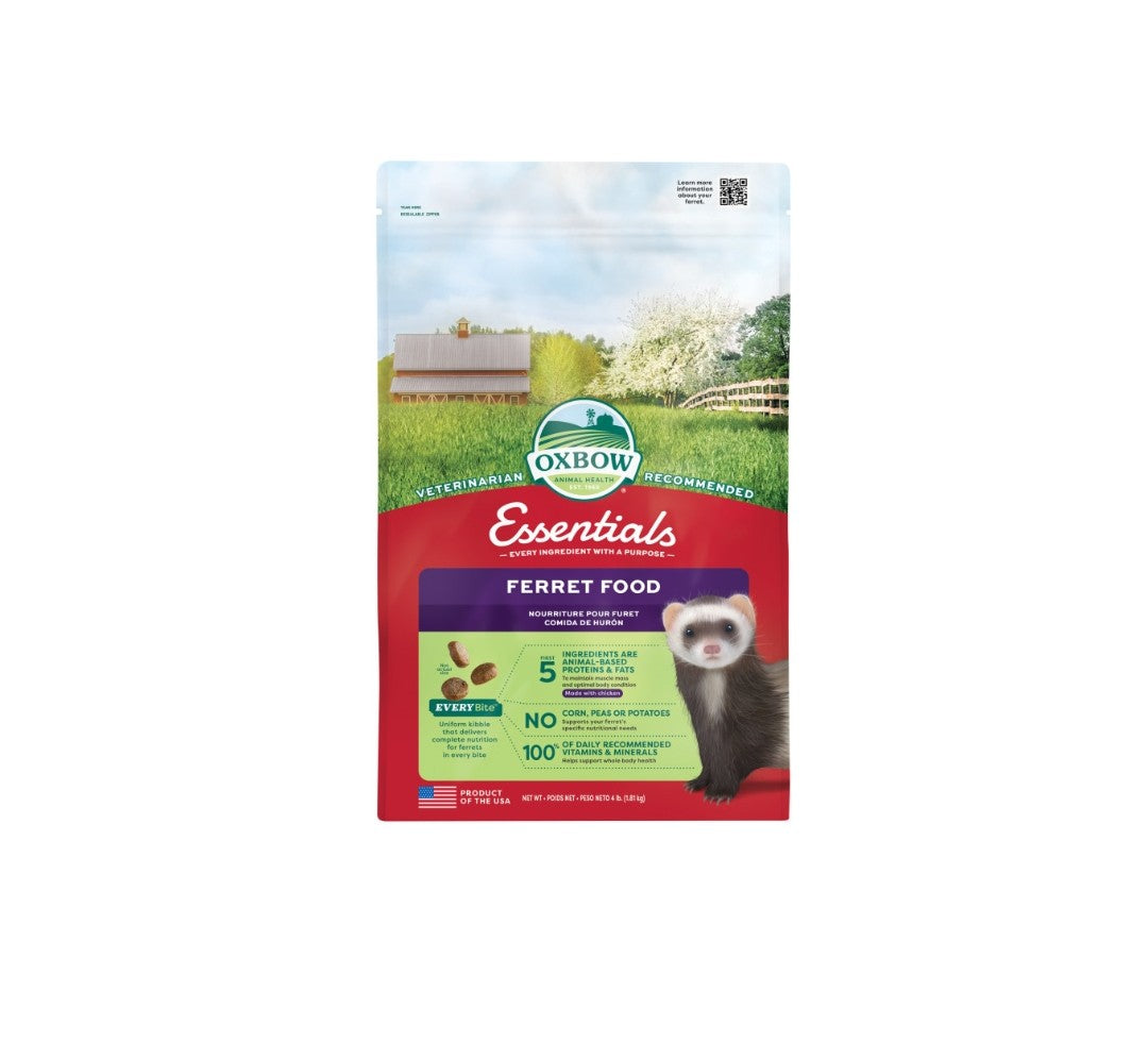 Oxbow Ferret food 4 lbs