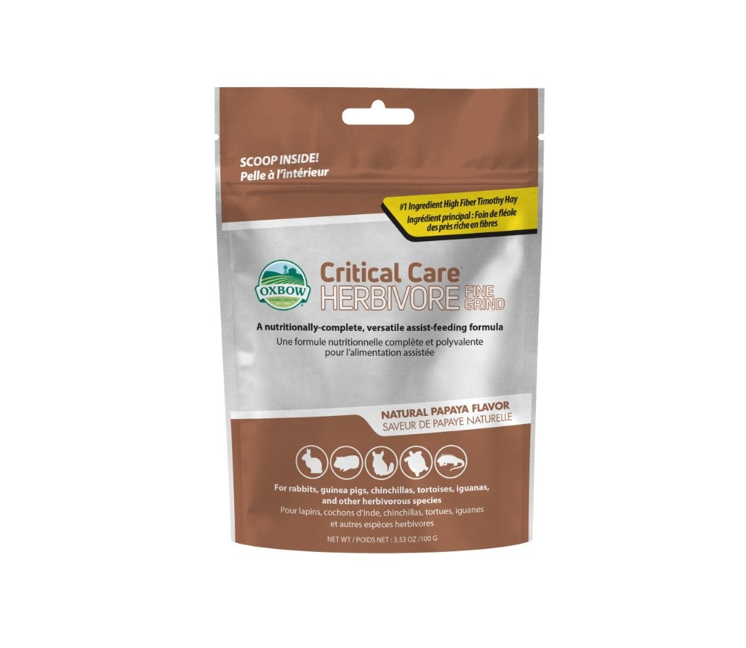 Oxbow Critical Care Herbivore Feeding Formula 3.53 oz