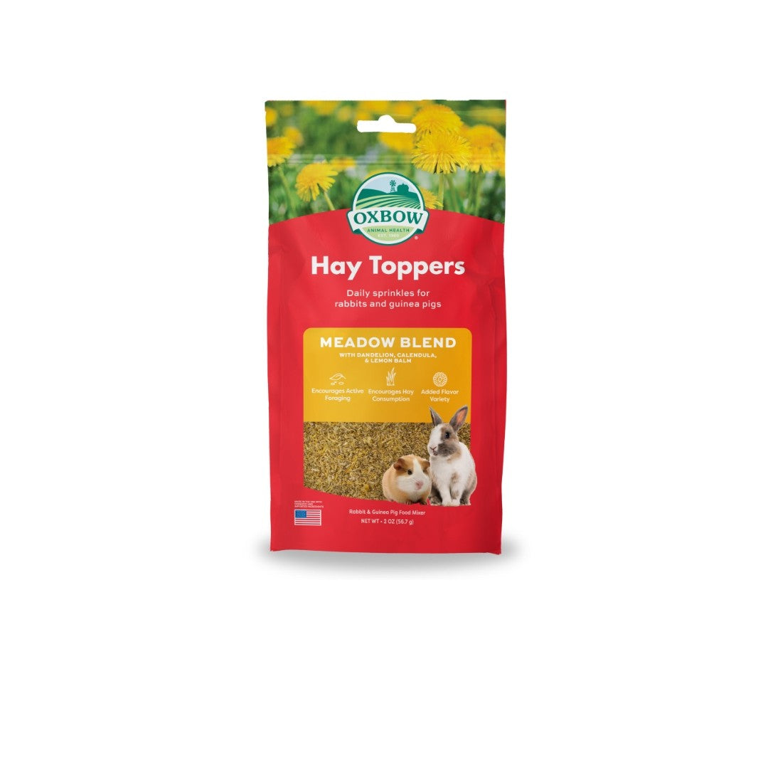 Oxbow Meadow Blend Hay Toppers For  Small Animals 2 oz