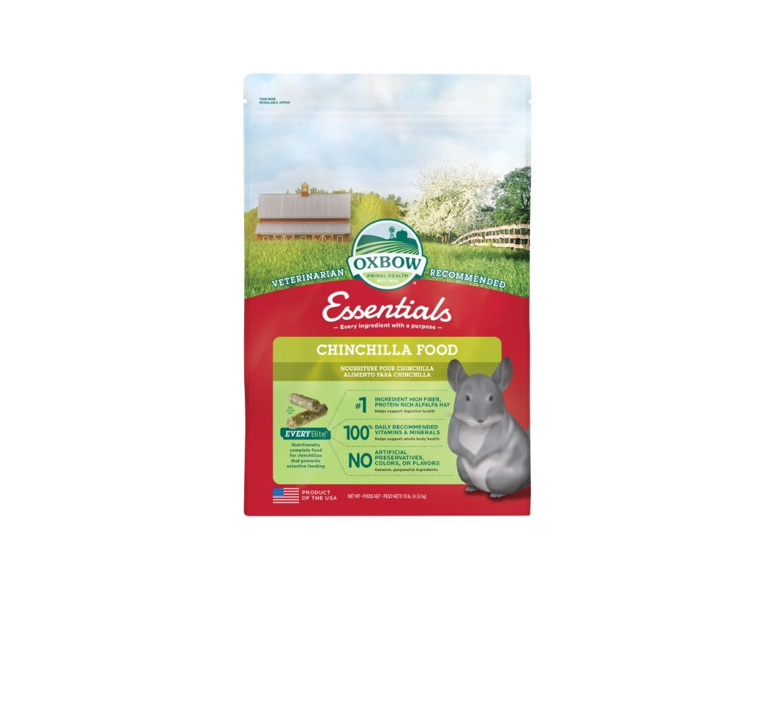 Oxbow Chinchilla Food 10 lbs