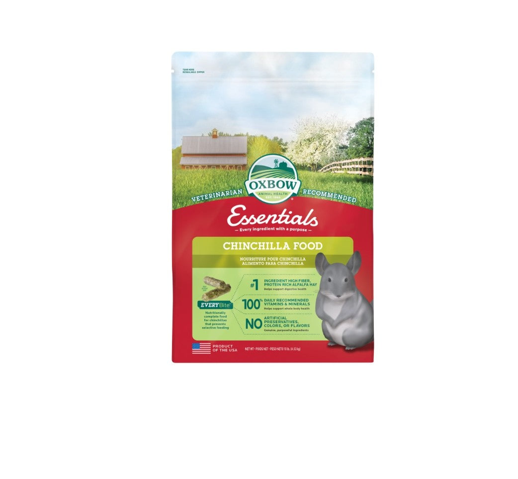 Oxbow Chinchilla Food 10 lbs