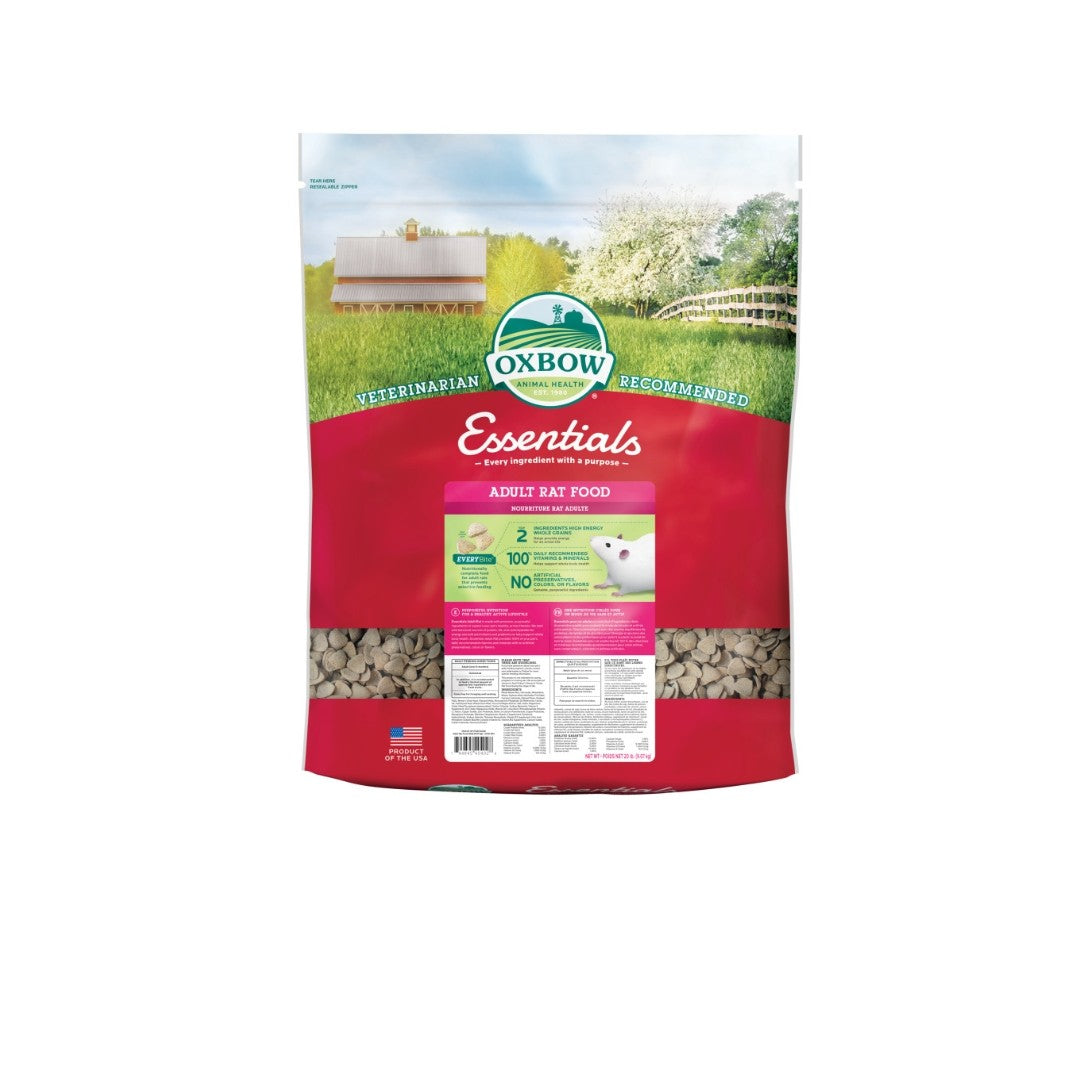 Oxbow Adult Rat Food 20 lbs