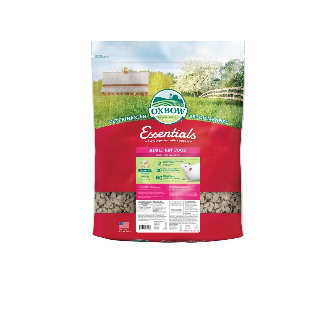 Oxbow Adult Rat Food 20 lbs