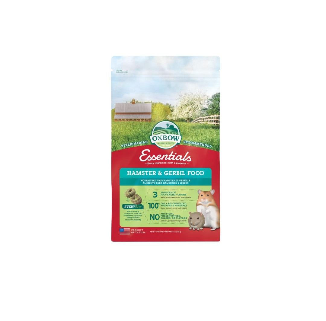 Oxbow Hamster and Gerbil Food 1 lbs