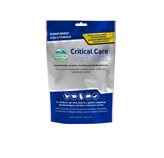 Oxbow Critical Care Omnivore Feeding Formula 12 oz