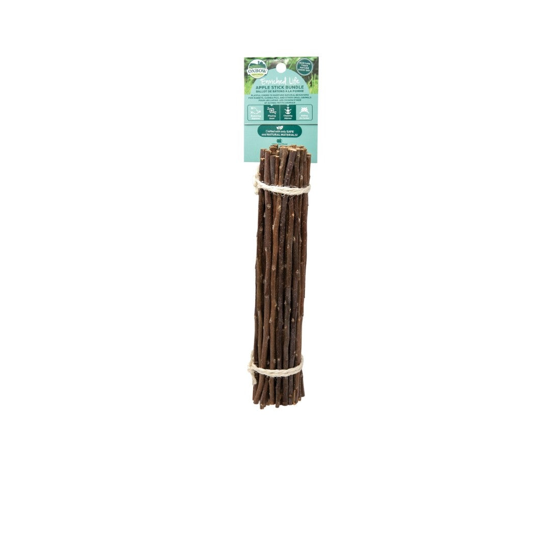 Oxbow Apple Stick Bundle Small Animal Toy