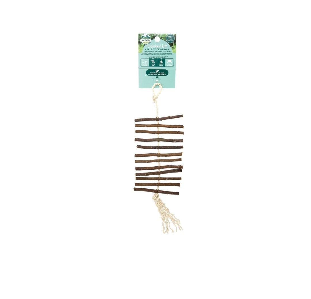 Oxbow Apple Stick Dangly Small Animal Toy