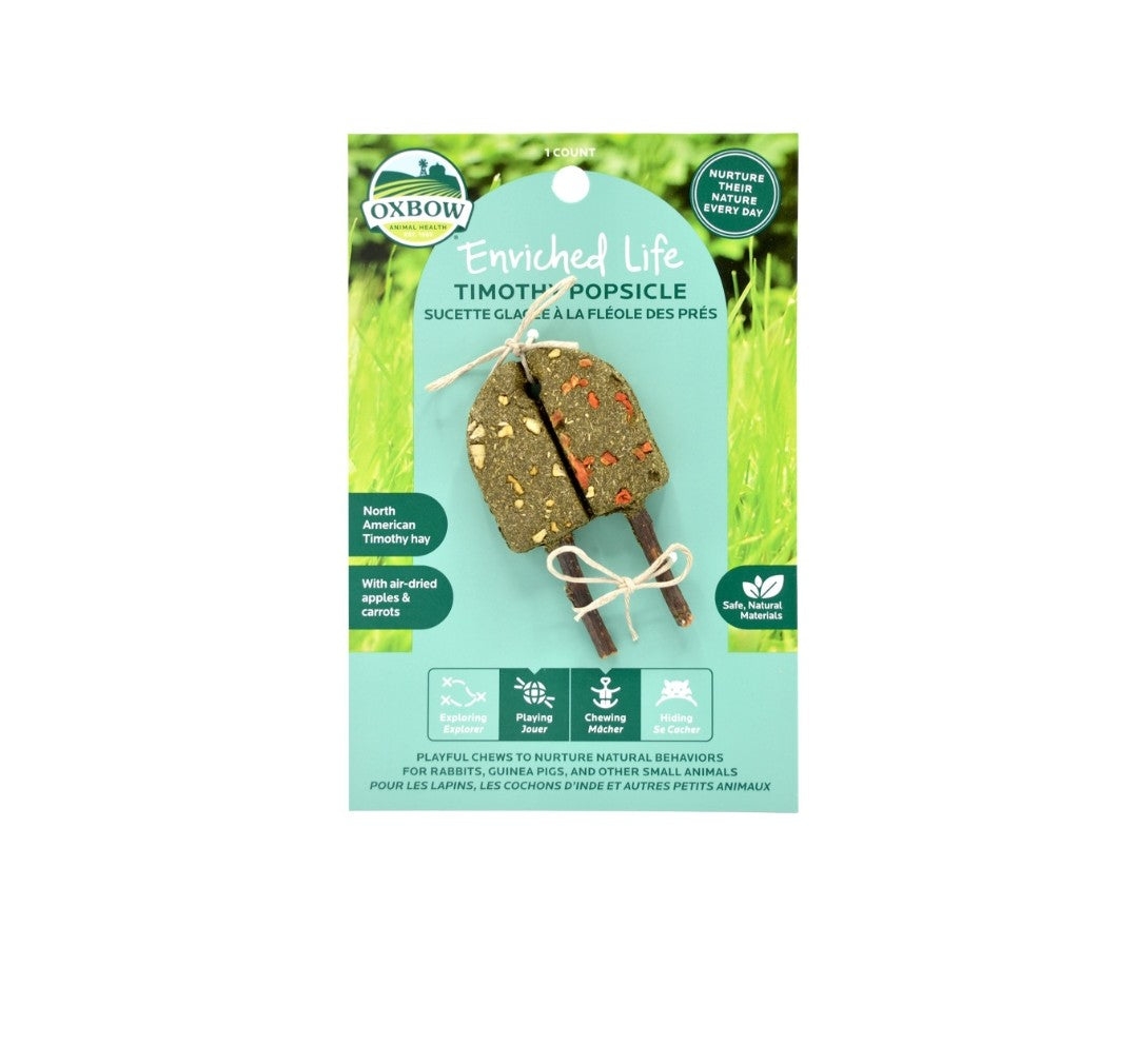 Oxbow Timothy Popsicle Small Animal Chew