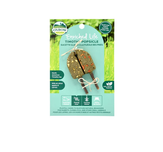 Oxbow Timothy Popsicle Small Animal Chew