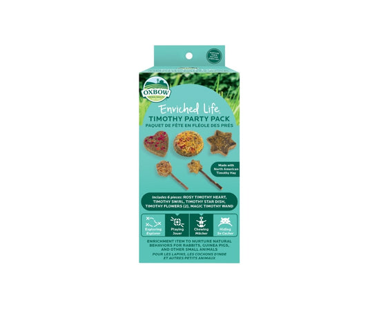 Oxbow Timothy Party Pack Small Animal Chews