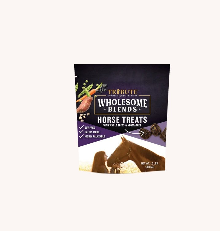 Tribute Wholesome Blends Horse Treats 1.5 lbs