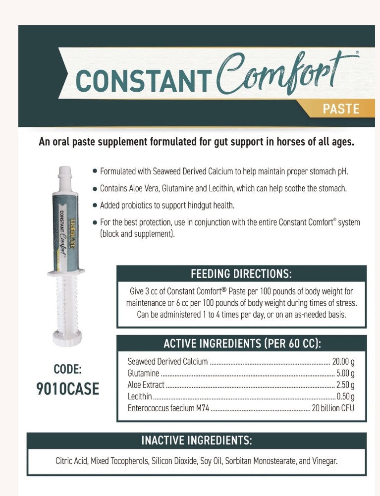 Tribute Constant Comfort Paste Gut Health Supplement