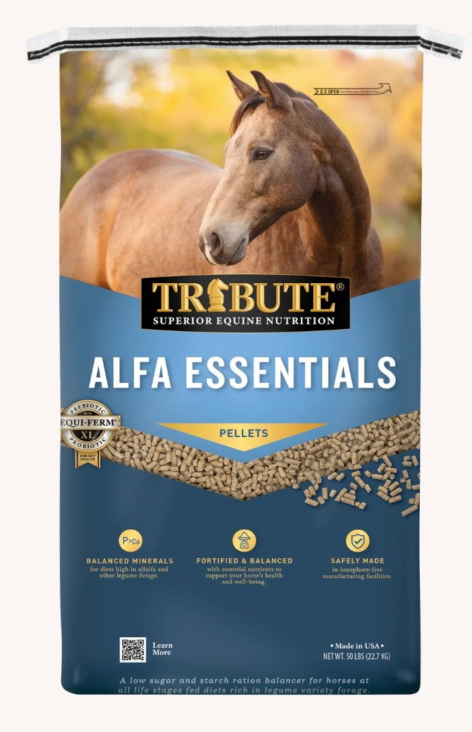 Alfa Essentials Pelleted Low NSC Ration Balancer For Alfalfa Diets 50 lbs