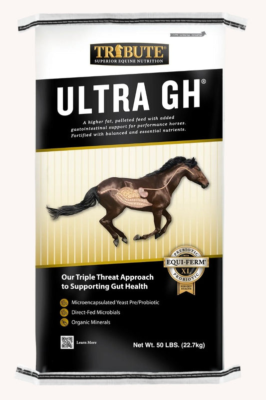 Tribute Ultra GH Pelleted Feed For Performance Horses  50 lbs