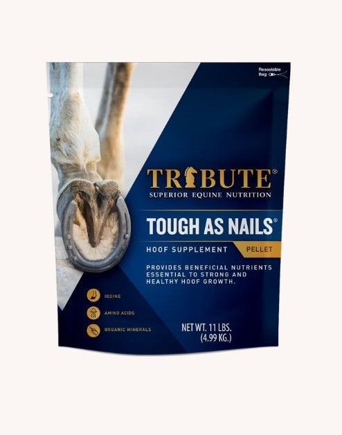 Tribute Tough As Nails Hoof Supplent For Horses 11 lbs