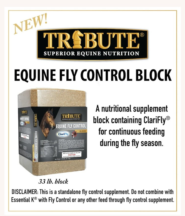 Tribute Equine Fly Control Block 30 lbs