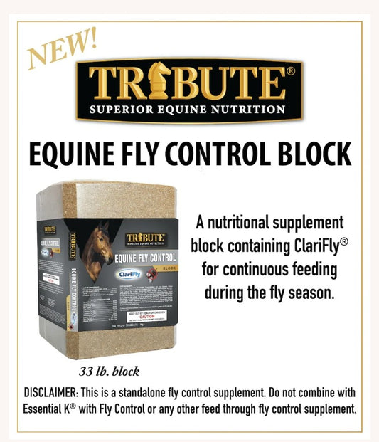 Tribute Equine Fly Control Block 30 lbs