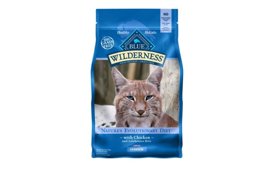 Blue Buffalo Wilderness Adult Indoor Cat Chicken 5 lbs