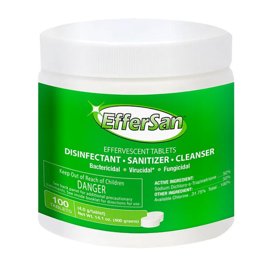 Effersan Multi- Purpose Sanitizer & Disinfecting 100 Tablets