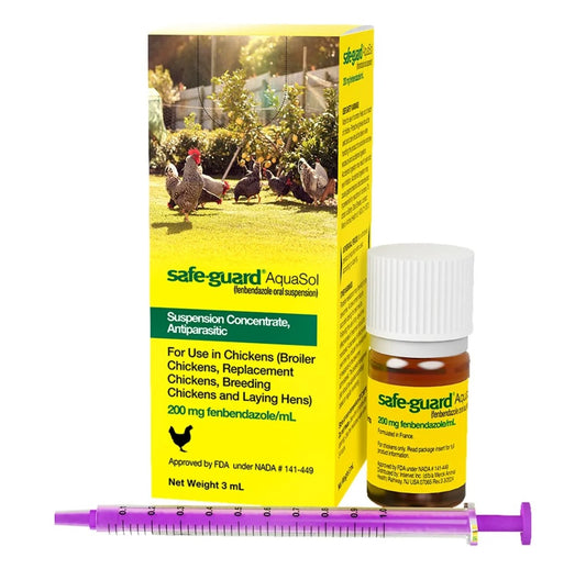 Safe - Guard Aquasol Chicken Dewormer 3 ml