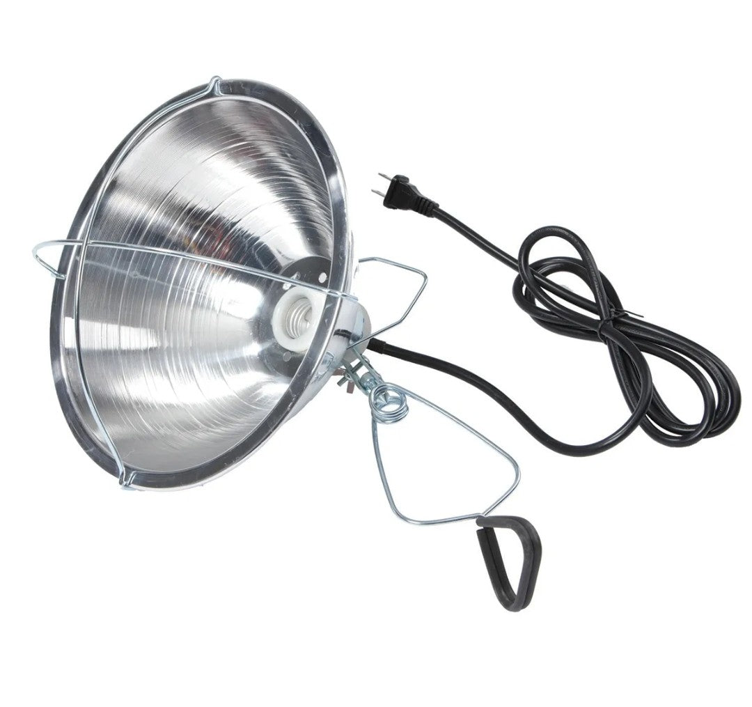 Clamp On Brooder Reflector Lamp 300 w max bulb