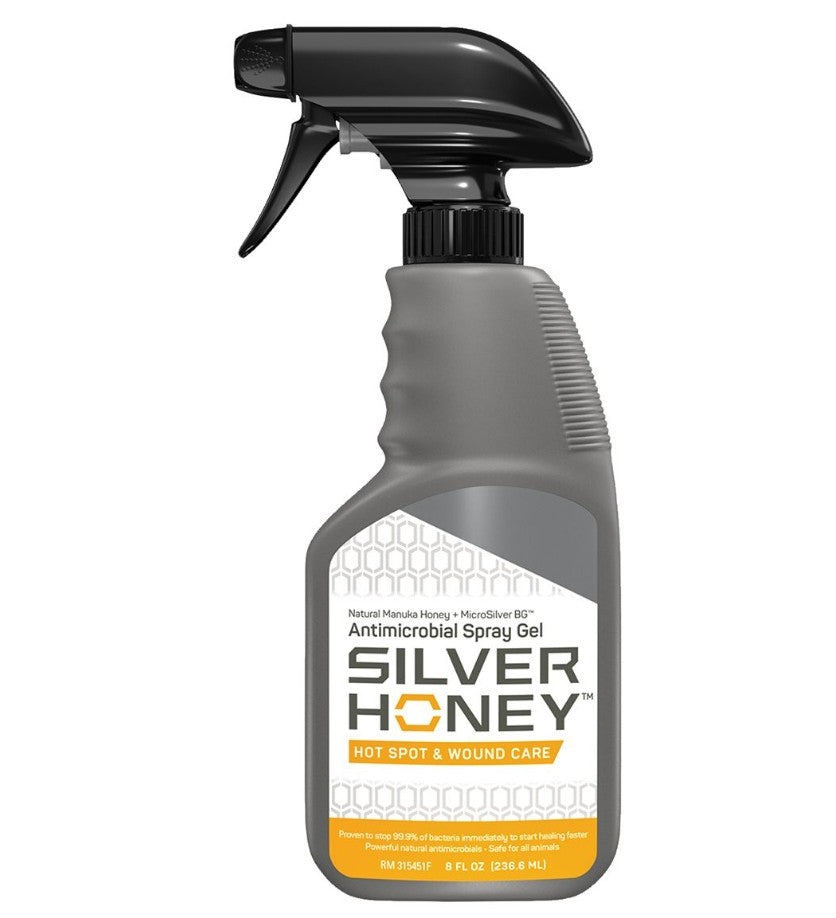 Silver Honey Hot Spot & Wound Care Spray Gel 8 oz