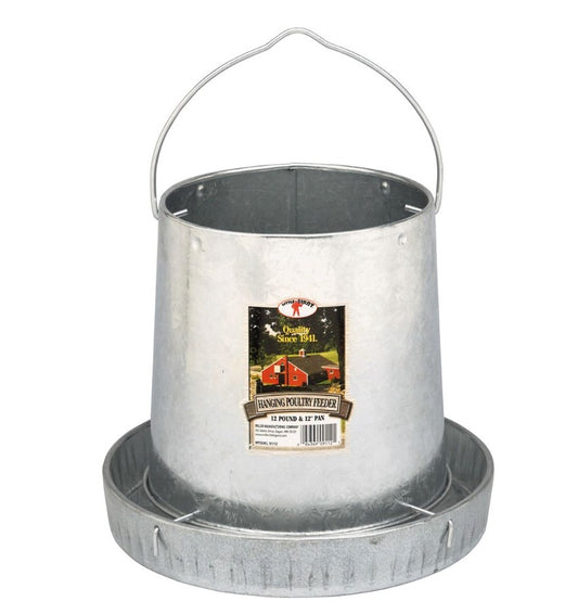 Galvanized Hanging Feeder 12 lbs