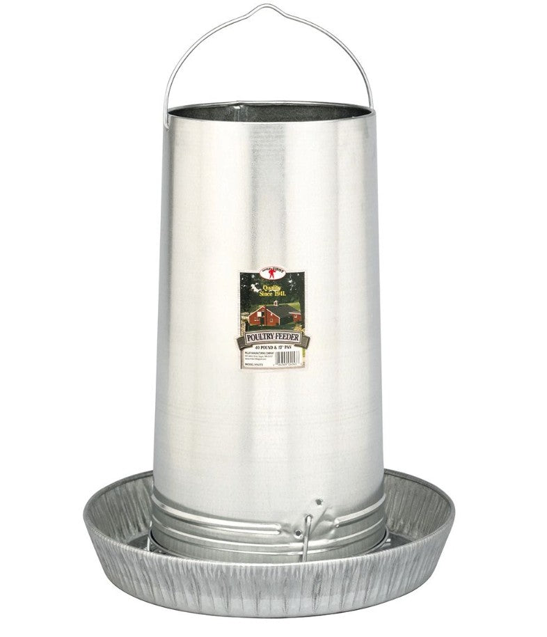 Galvanized Hanging Feeder 40 lbs