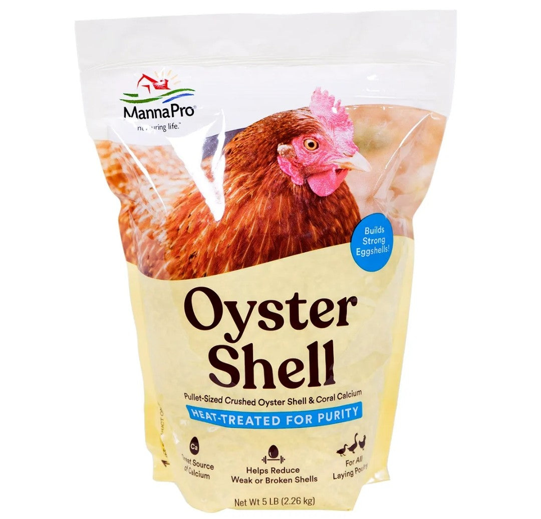 Manna pro Oyster Shell For Chickens 5 lbs